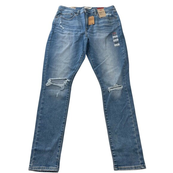 Levi's 721 High Rise Skinny Ankle Jeans Women's 33 x 30  Blue Light Wash Denim - Picture 1 of 10